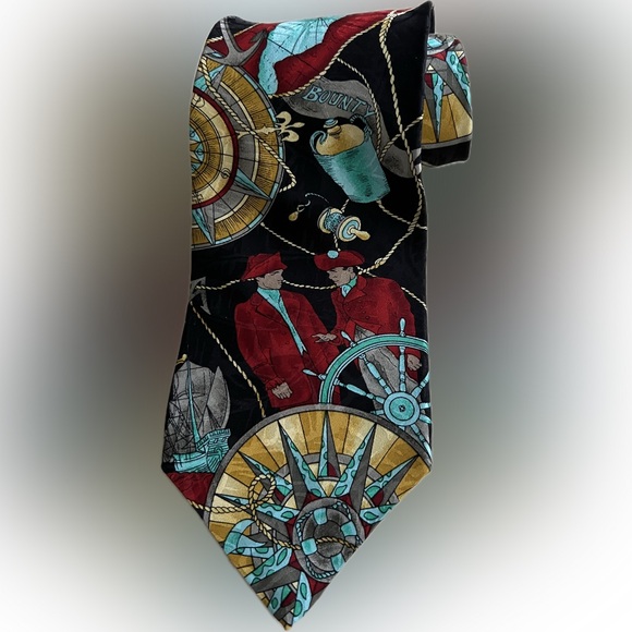 1993 Mutiny on the Bounty Vintage Necktie/Tie/Neck Tie | American Film Classics - Picture 8 of 17